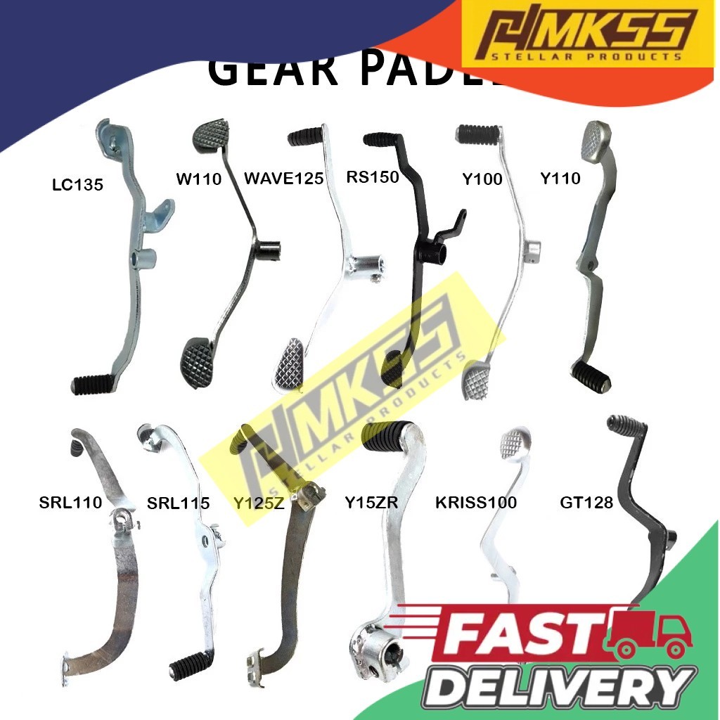 MDK MKSS GEAR PADEL KRISS / Y110 / Y125Z / WAVE110 / RG110 / RXZ / EX5 / SRL115 / Y15ZR