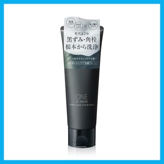 KOSE One By Kose Pore Clear Scrub Wash 130g โคเซ่ สครับล้างหน้าสูตรอ่อนโยน.