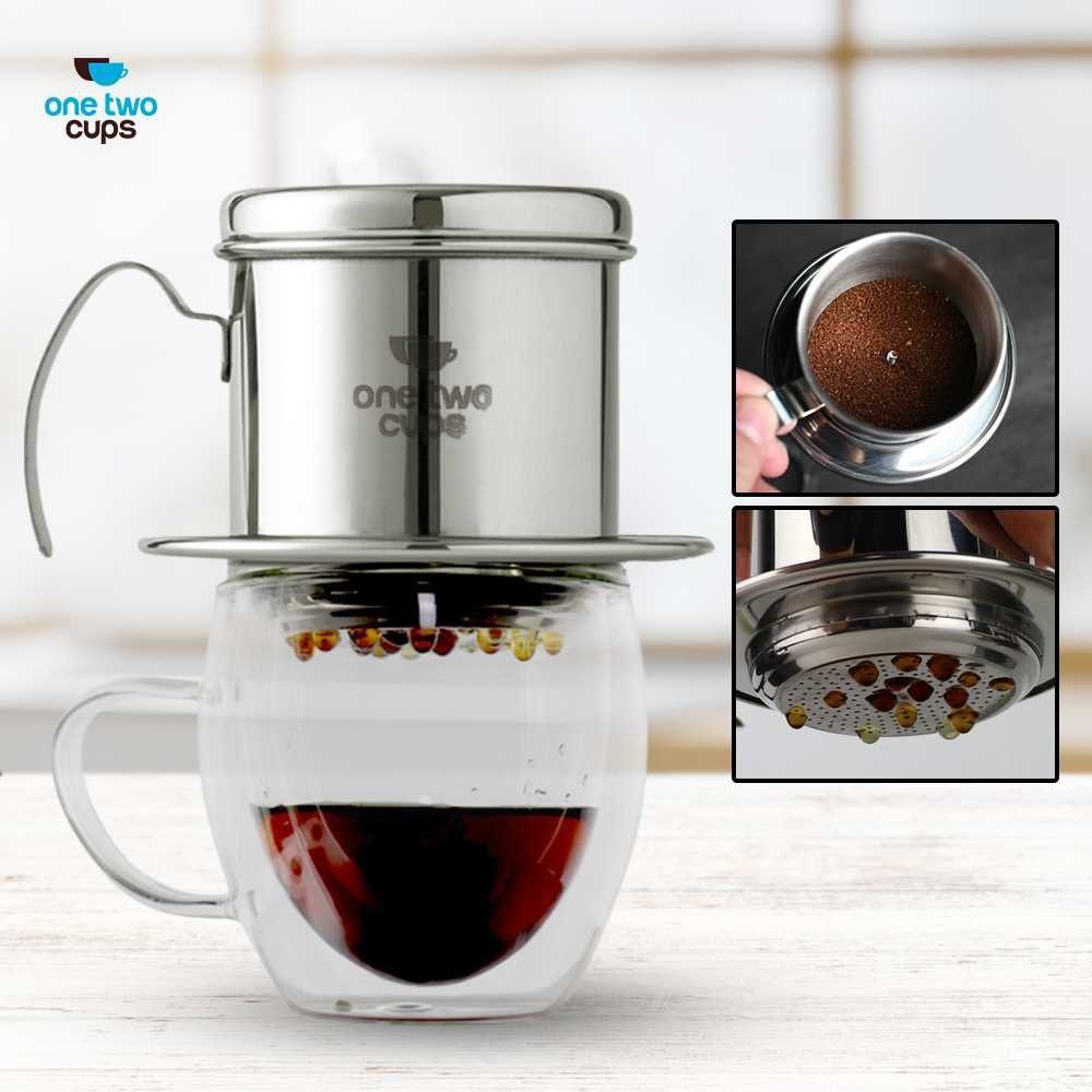 Ahope Vietnam Drip Coffee Filter 250ml 8Q Screw Coffee Filter - LC2
