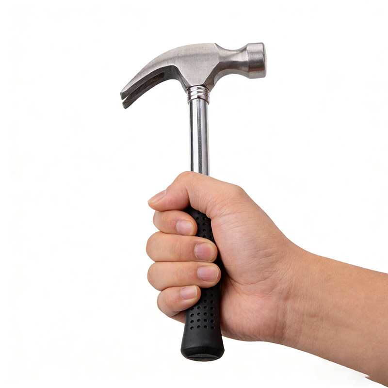 ZJ HOME ค้อนขนาด 8 ออนซ์ ด้ามจับทำจากยางเพื่อการจับที่มั่นคงและสบายมือ ป้องกันการลื่นไถลขณะใช้งาน