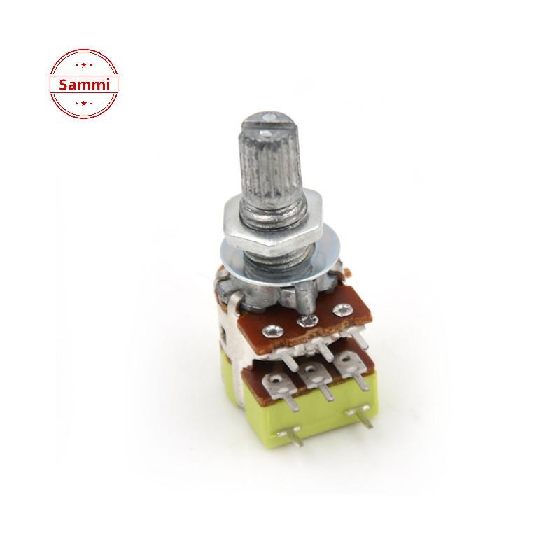 Sammi B50K 50K Ohm Dual Linear Taper Volume Control Switchesometer Switch TH