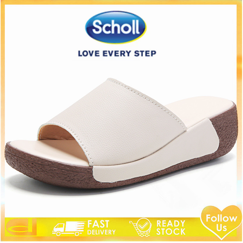 รองเท้าส้นแบนสตรี Scholl แบบ Boat Shoes ทำจากหนัง ไซส์ 40-41 ราคา ถูกที่สุด ดีลบีเคเค แกลเลอรีภาพที่ 2