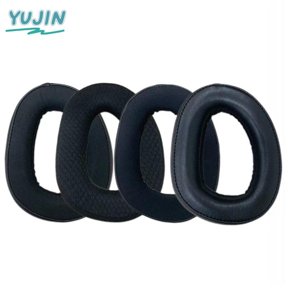 YUJIN 1 คู่เปลี่ยนแผ่นรองหูฟัง,ชุดหูฟังฟองน้ําโฟมแผ่นรองหูฟัง,นุ่มหูฟัง Earmuff ชุดหูฟัง Earmuff สํา