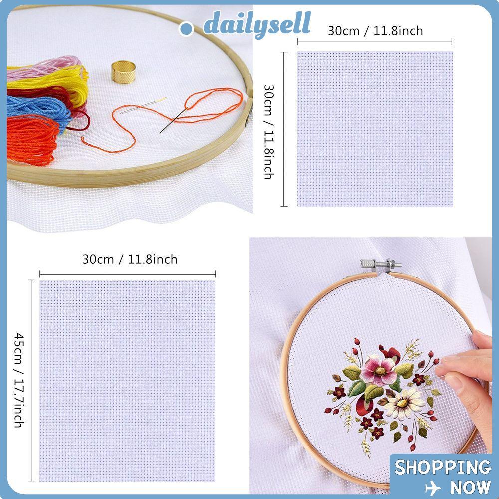 DAILY Aida Cloth Handcraft Cotton Canvas DIY Cross