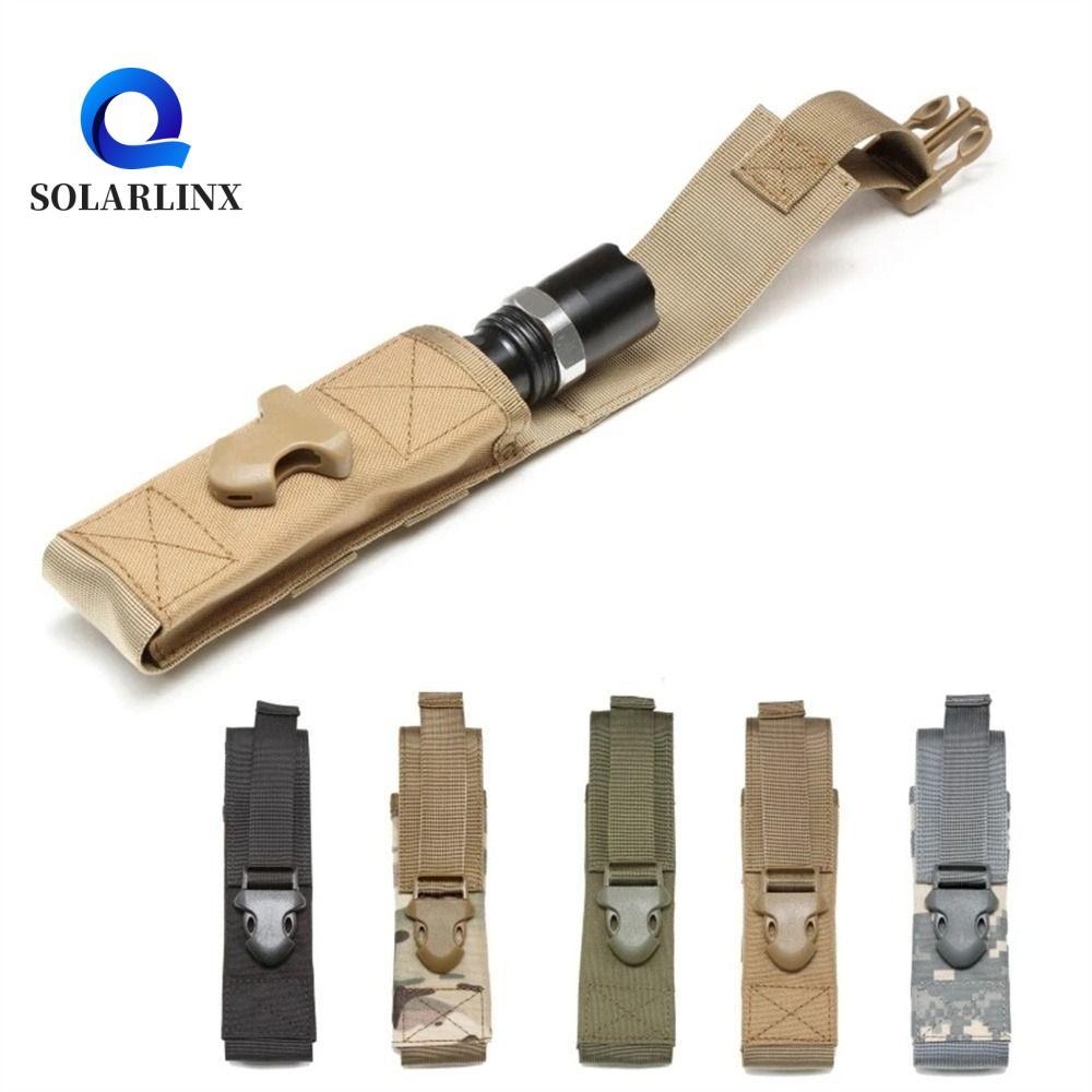 SOLARLINX ไฟฉายกระเป๋ากันน้ำ EDC ทำจากวัสดุ 1000D Nylon ใช้สำหรับ outdoor และ camping
