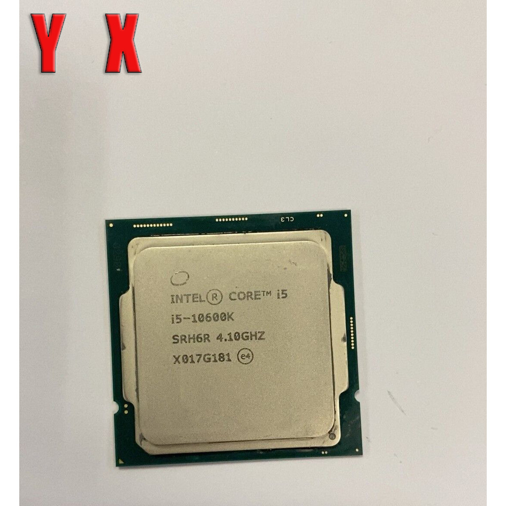 ใช้อัพเกรด Gaming CPU คอมพิวเตอร์เดสก์ท็อป 10Th Gen Core I5-10600k LGA 1200 CPU 6-core 4.1Ghz โปรเซส