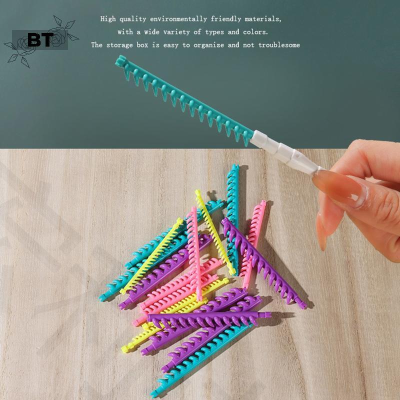 BT 30 ชิ้น Hair Root Perm Rods บาร์ Curlers ชุดพร้อมคลิป 2.3/3.3 มม. [NUW]