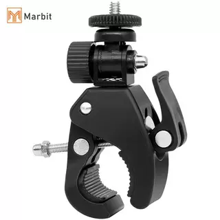 Marbit Qui Release สกรู Clamp Braet จักรยาน Handlebar Mount 1/4 ขาตั้งกล้องสําหรับกล้อง DV null