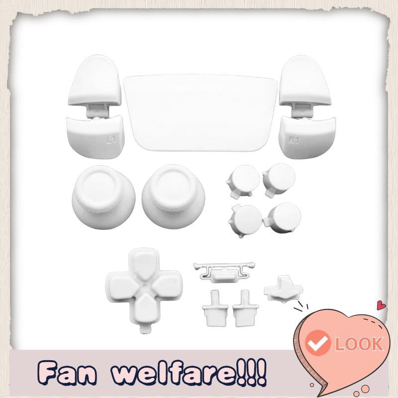 1 ชุดปุ่มเต็มรูปแบบสําหรับ 5 3.0 Thumb Sticks จอยสติ๊กหมวก L1 R1 L2 R2 D-Pad สําหรับ V3 Controller B