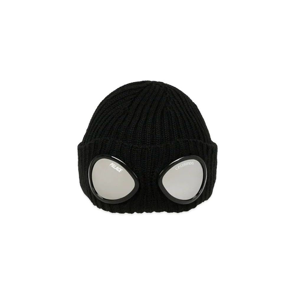 PALACE x C.P. COMPANY Google Beanie Black Unused