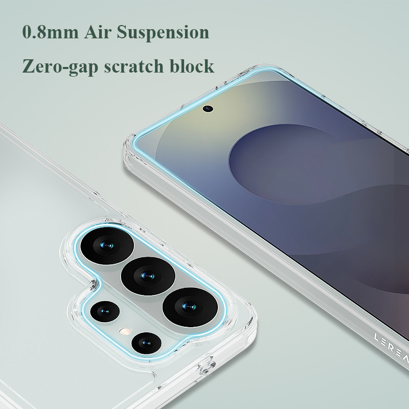 SAMSUNG Lereach Crystal Clearเคสโทรศัพท์สําหรับSamsung Galaxy S26 Ultra S26 Plus S26 Ultra-Thinกันกระแทก | กันรอย ราคา ถูกที่สุด ดีลบีเคเค แกลเลอรีภาพที่ 7