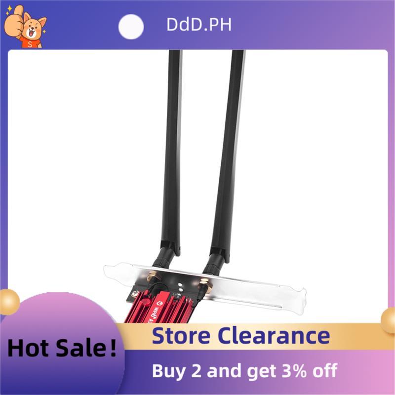 WiFi 6 AX900 บลูทูธ 5.4 อะแดปเตอร์ WiFi6 บลูทูธ 5.4 PCIE อะแดปเตอร์ไร้สาย AX900 อะแดปเตอร์ไร้สายสําห