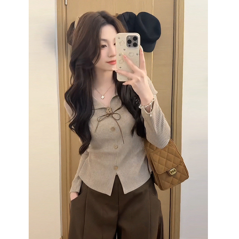 CNY เสื้อยืดแขนสั้นคอปกอเนกประสงค์สําหรับผู้หญิงเสื้อผ้าปีใหม่