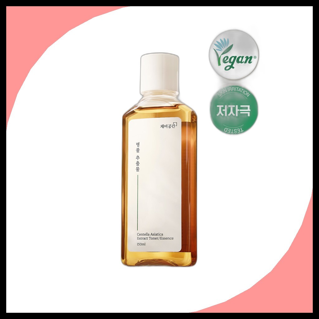 [daiso] Chaebi Gonggan Centella Asiatica Extract Vegan Toner, 150ml, 1pc / Korean Toner / Centella E