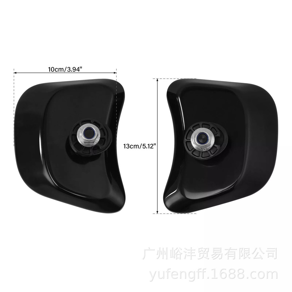 适用于哈雷CVO大道滑翔改装配件24年新款倒车镜玻璃后视镜摩托车