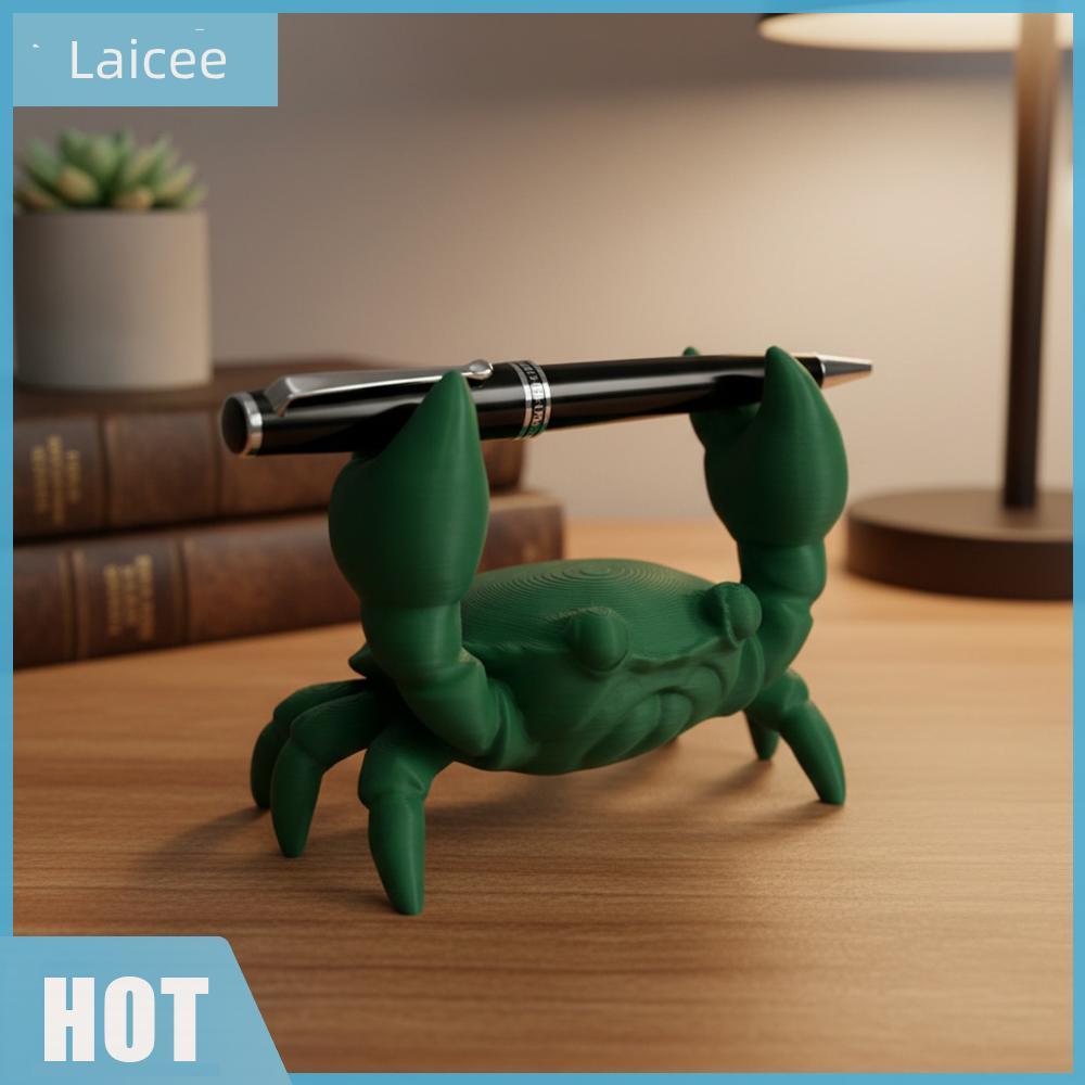 [Laicee.th] Crab Pen Holder 3D Crab Desk Pen Stand for Back To School Graduation Gift