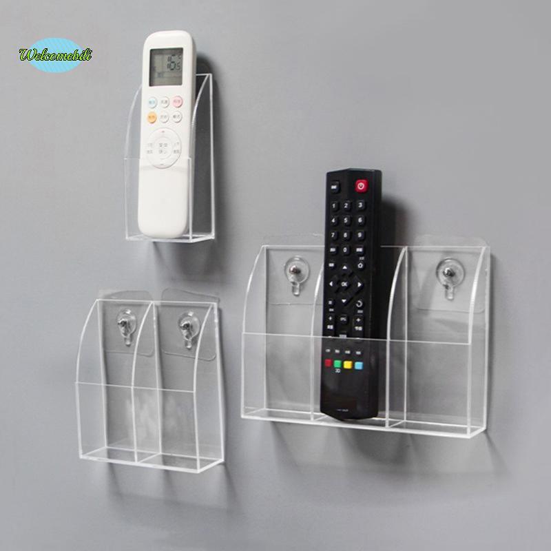[WLB-t] ที่วางรีโมทคอนโทรลอะคริลิคติดผนังกล่องเก็บควบคุมเครื่องปรับอากาศ Remote Organizer ใหม่