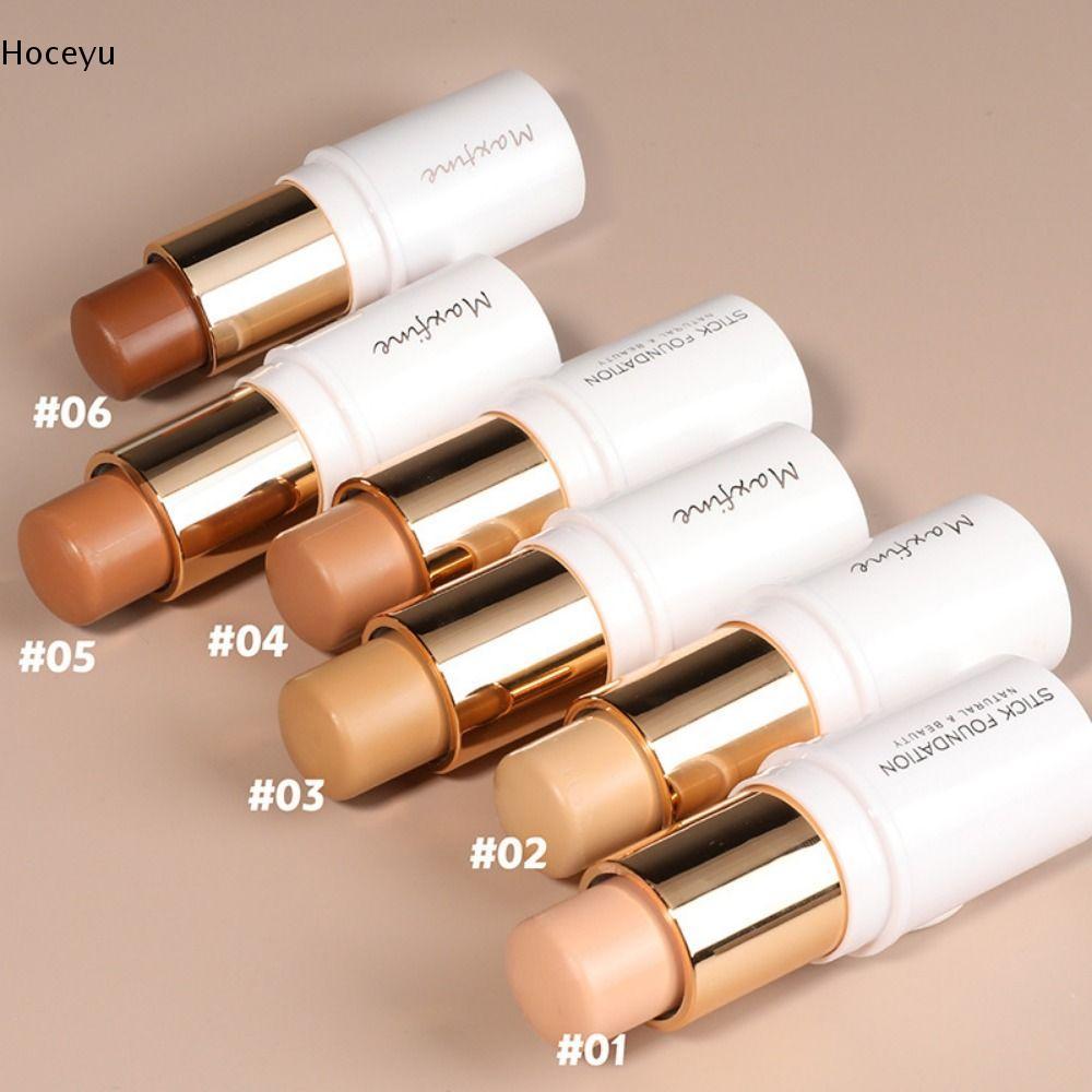 HOCEYU แท่งไฮไลท์, เงาจมูก V-face Matte High Gloss Repair Stick, Contour Neutral Makeup Highlight Bl