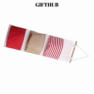 LULLABY กระเป๋าเก็บของแบบแขวน, ผ้าฝ้ายผ้าลินินการออกแบบในทาง…