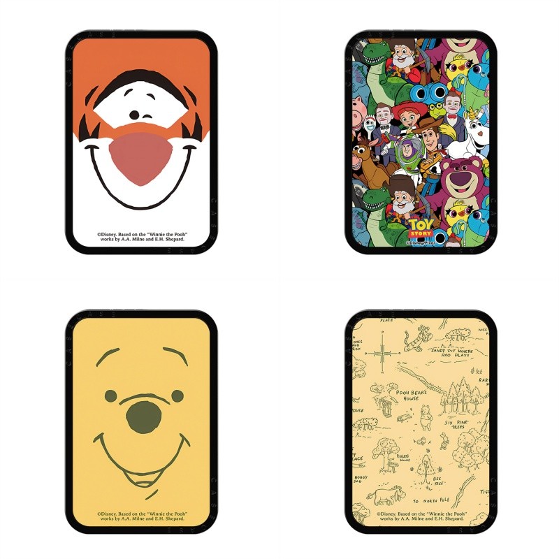 giptok แม่เหล็ก วงเล็บแม่เหล็ก Winnie the Pooh CASE CASE เคสแม่เหล็กแข็งแรง Magsafe ที่วางโทรศัพท์มื
