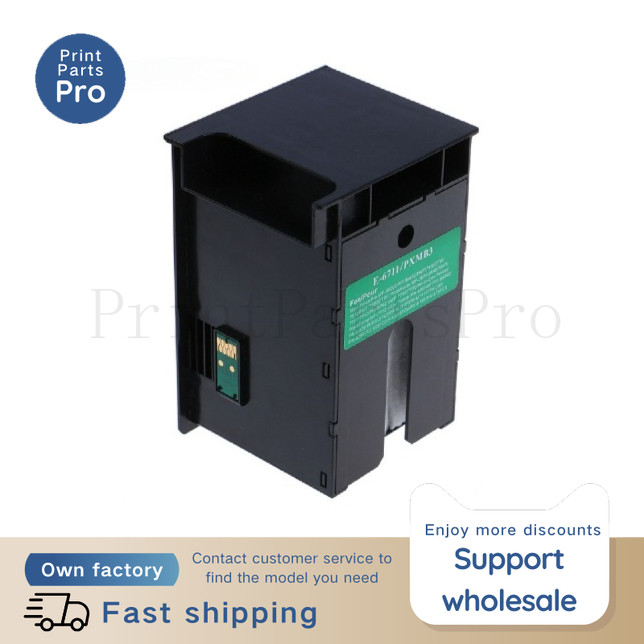 T6711 กล่องบํารุงรักษาสําหรับ Epson L1455 wf 3620 WF7611 wf 7710 T6711 ใช้งานร่วมกับ