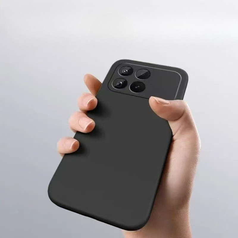 หรูหราซิลิโคนเหลวเคสโทรศัพท์กันกระแทกนุ่มสําหรับRedmi K90 K80 K70e K70 Ultra Pro Max