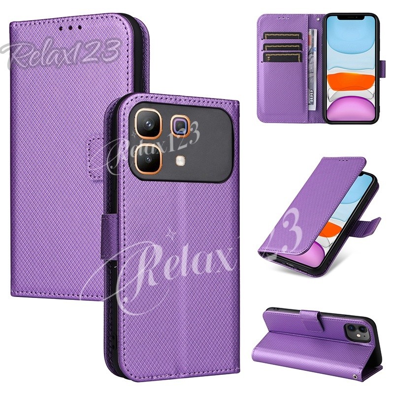 สําหรับ Infinix NOTE 60 Pro 5G หรูหราเพชรลายสก๊อตหนังสําหรับ infinix Note60 Note60Pro Infinix NOTE 6