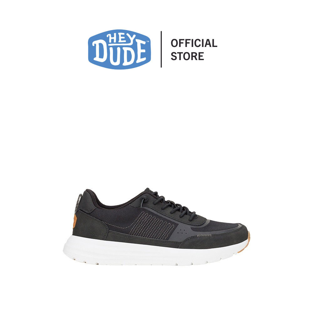 HEYDUDE รองเท้าลำลองผู้ชาย SIROCCO ALTA รุ่น HD 42041-066 - BLACK/WHITE