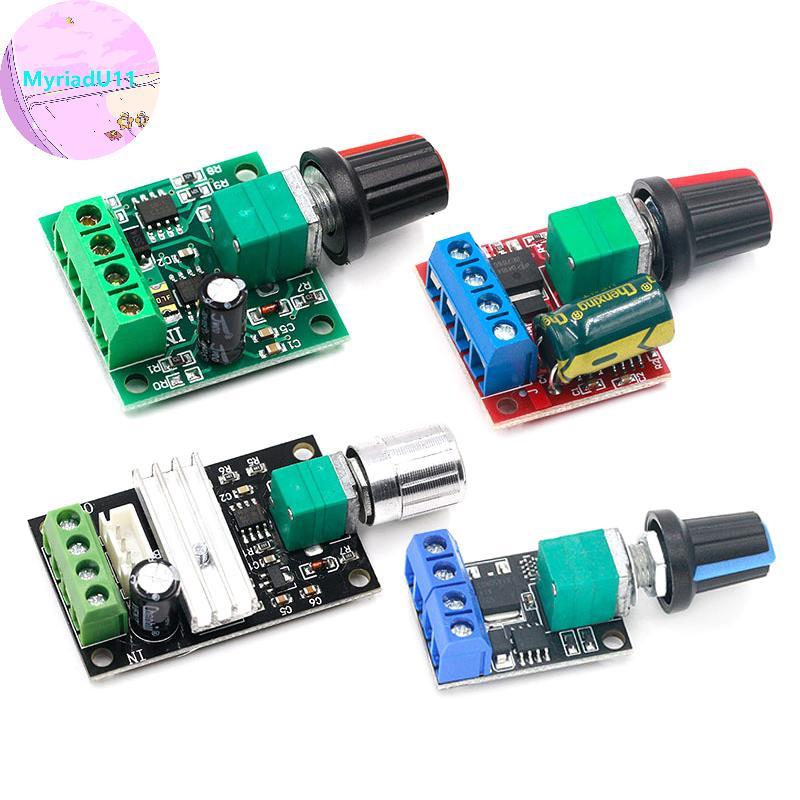 MyriadU PWM DC มอเตอร์ Governor 2A 3A 5A 10A 90W ควบคุมความเร็วสวิทช์ฟังก์ชั่น 1803BK 1203BK โมดูลปรับสวิทช์ฟังก์ชั่น TH