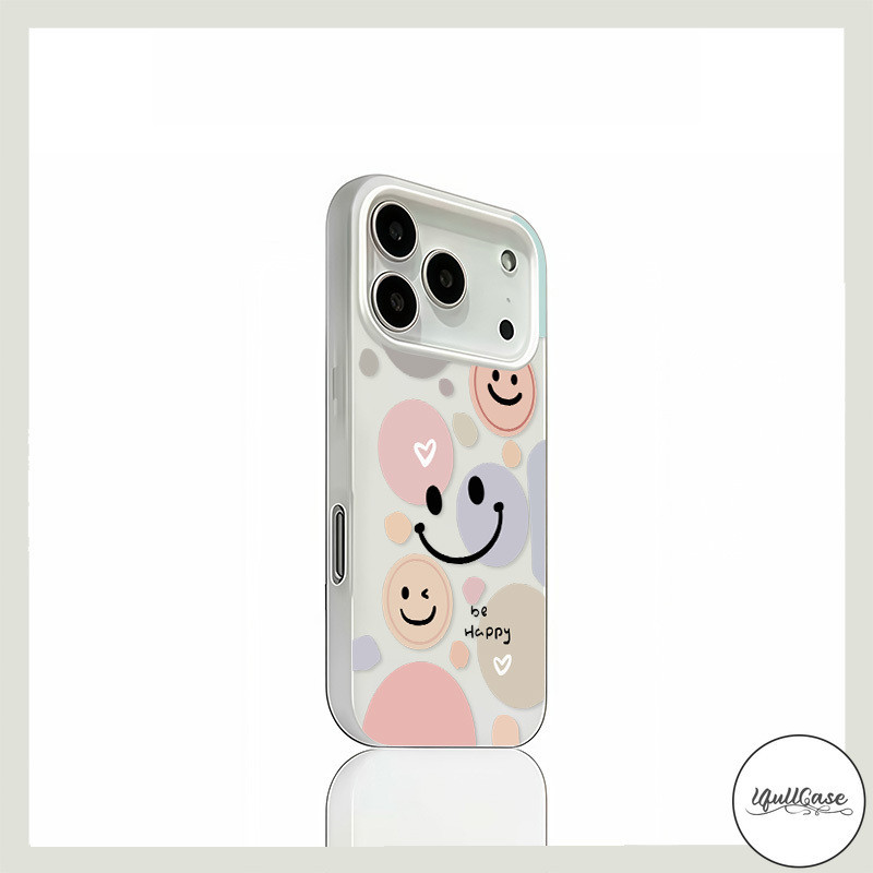 เคส2in1 ลายยิ้มสีสดใสฮิต OPPO Reno 12 5 11 5F 10 13F 12F A60 A3X A3 A58 A38 A5i A57 A16 A55 A54 A18 A77 A3s A15 A35 ราคา ถูกที่สุด ดีลบีเคเค แกลเลอรีภาพที่ 4
