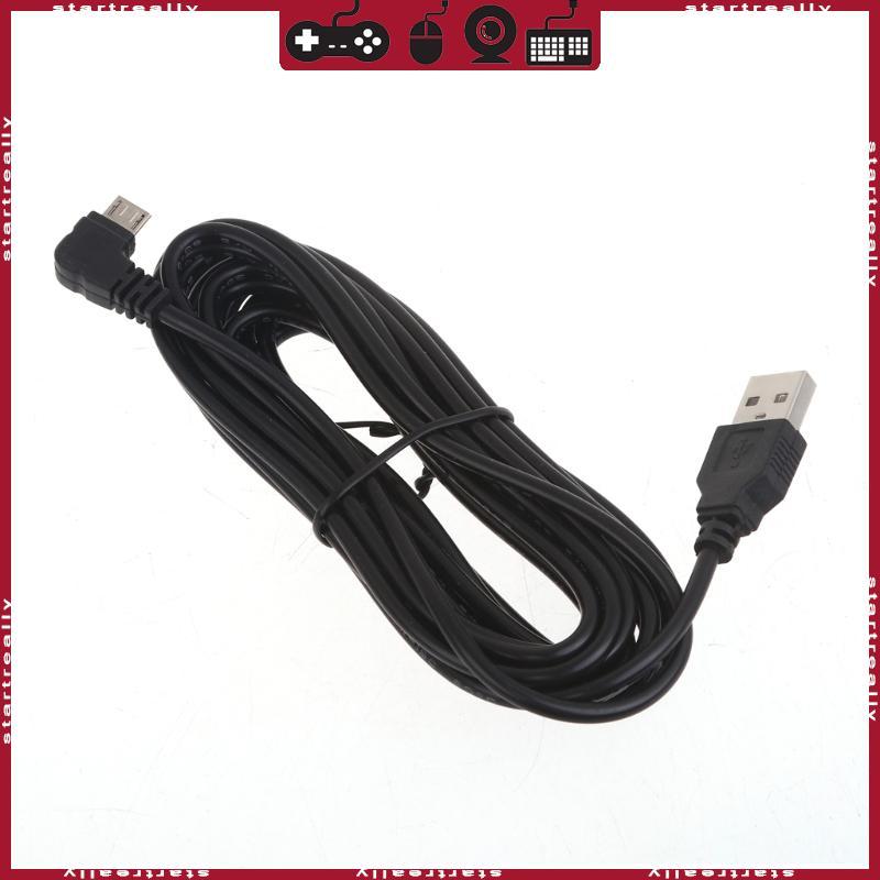 ST สาย USB เป็น Micro USB 90 องศา Micro USB สายชาร์จเร็วสําหรับโทรศัพท์มือถือ
