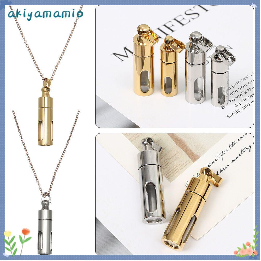 AKIYAMAMIO น้ำหอมจี้ในหลอด Vial สำหรับสร้อยคอและเป็นของขวัญ