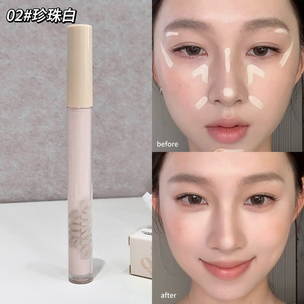 [คลังสินค้าพร้อม] SHAQINUO SHAQINUO สามมิติ Brightening Repairing Liquid Silky Delicate Easy Smudge 