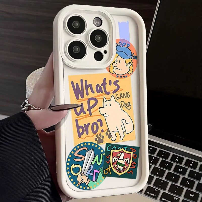 เคส samsung a15 5g เคส samsung a54 5g ภาพประกอบลูกสุนัขเหมาะสําหรับ Samsung Galaxy S24/S23/S22ultra 