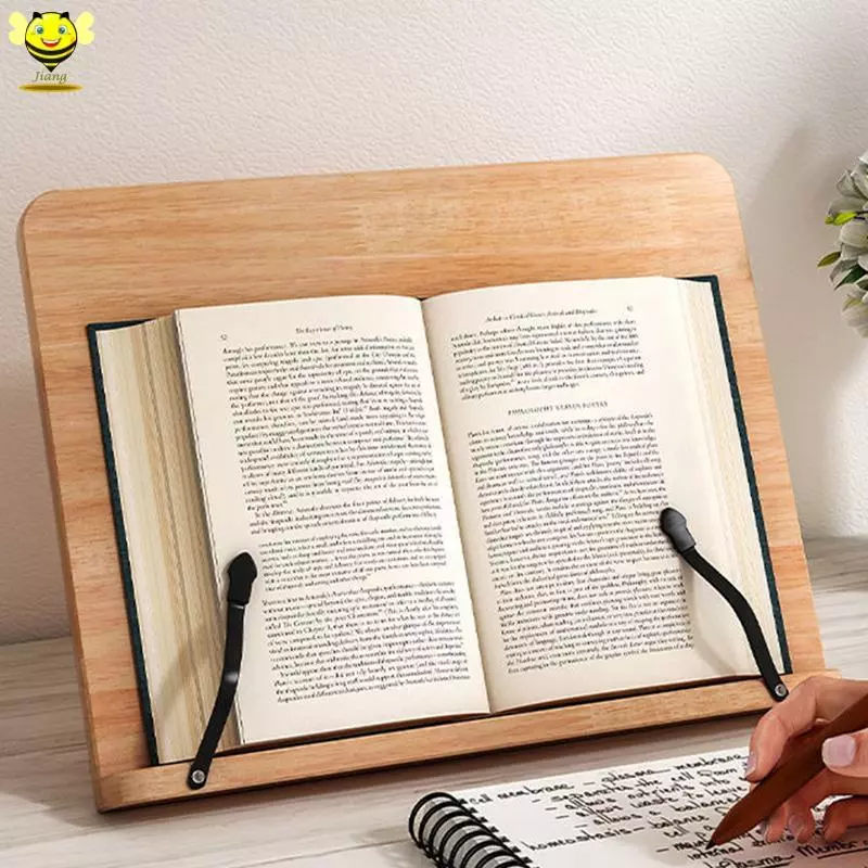 [Jiang] ที่วางอ่านหนังสือแบบปรับได้ แท็บเล็ต Cook Home Study Room Book Holder ขาตั้งแบบพับได้ TH