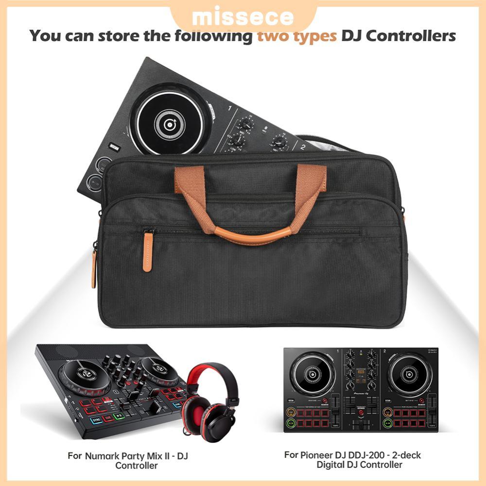 EVA DJ Disc Player กระเป๋าถือกันฝุ่น DJ Controller เบาะกระเป๋าเก็บสําหรับ Numark Party Mix II/Pionee