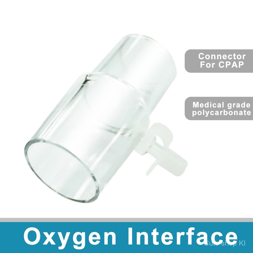 CT3 Universal CPAP Oxygen Adapter Connector Cuff 22mm For CPAP Machine Hose Tubing