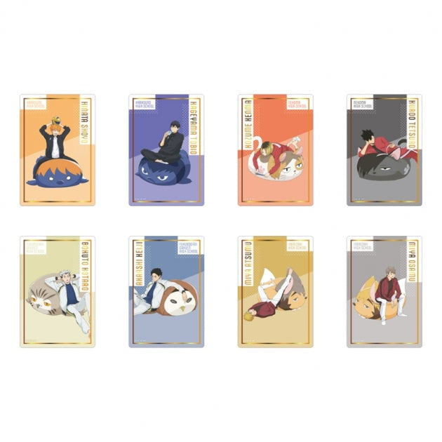 Haikyuu!! Newly Illustrated Trading Foil-Stamped Clear Card JF2024 Ver. [All 8 Types]
