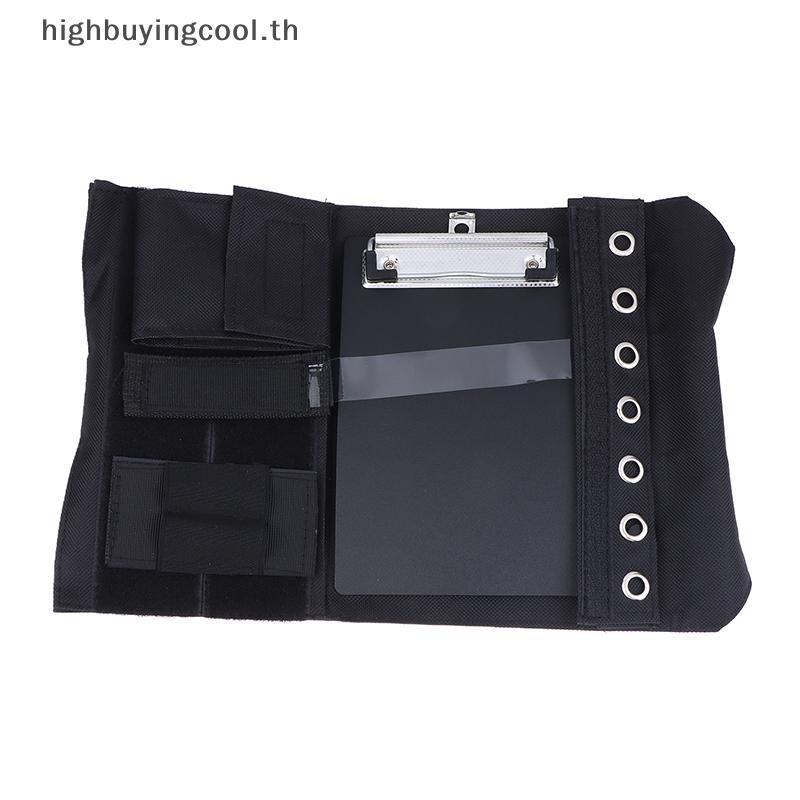 HCTH Pilot Kneeboard ผ้า Oxford พร้อมสายปรับการบินขาสายรัดบอร์ด Pilot Kneeboard ผ้า Oxford พร้อมสายป