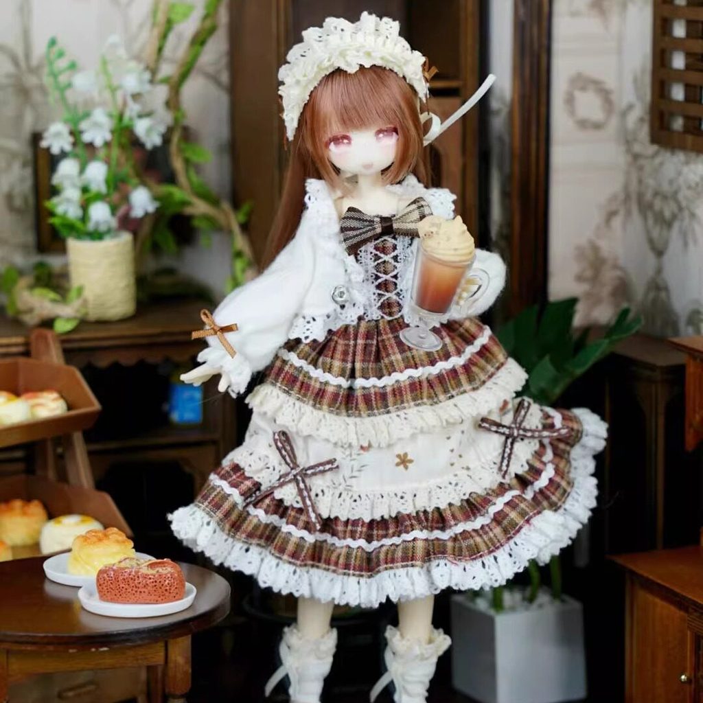 [คลังสินค้าพร้อม] Throbing Instant Unspoken Collection Four Seasons Tea Story Series Action Figure BJD Girl Gift
