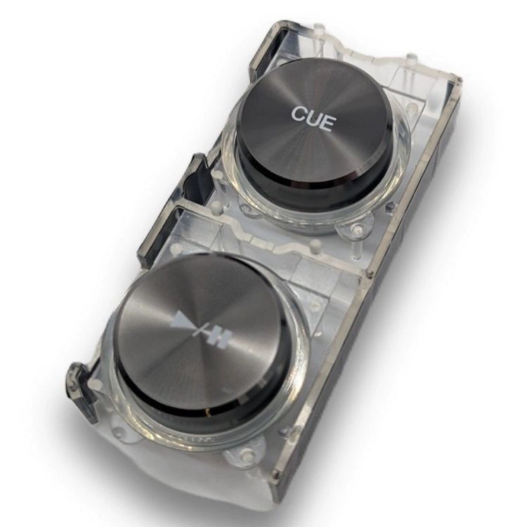 Pioneerdj ผู้บุกเบิก CDJ3000เครื่องเล่นดีเจกำลังเล่นเพลง playcue หยุดการทำงานของปุ่มพลาสติกภายนอก DX