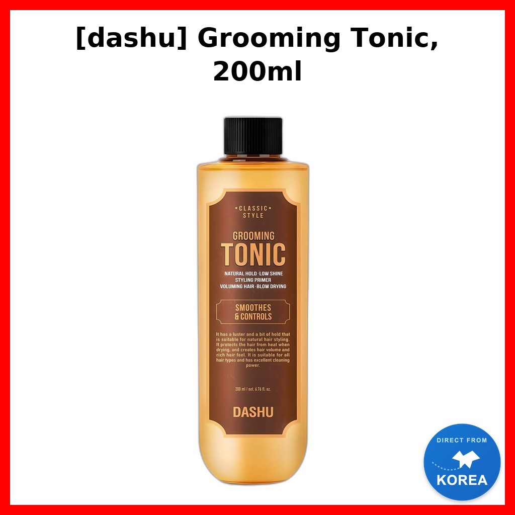 [dashu] Grooming Tonic, 200ml / Korean Grooming Tonic / Lightweight Hold / ของแท้ 100% โดย ON:K