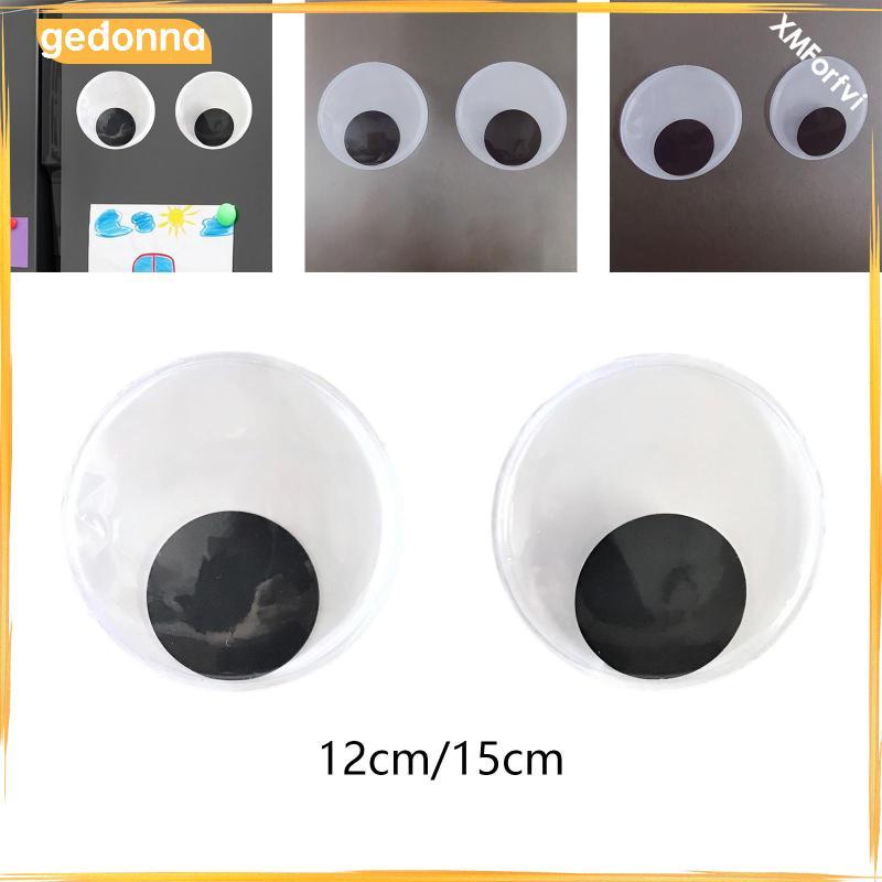 [gedonna] Wiggly Eyes Self Black 3D Effect Decorative Stick Moving Eyes Glue Eyes for