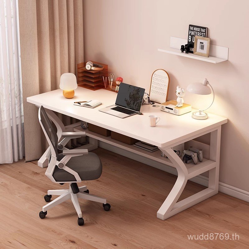 โต๊ะครัวเรือนโต๊ะโต๊ะโต๊ะทํางานที่เรียบง่ายวิทยุสไตล์ยาวโต๊ะคอมพิวเตอร์ห้องนอนไม้เนื้อแข็งนักเรียนกา