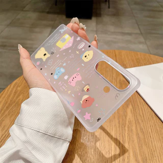 ลูกสุนัขน่ารัก เคสโทรศัพท์ For Samsung A27 A37 A57 S26 UItra A07 A17 A16 A06 A15 A35 A36 A55 A56 โปร่งใสแบบฝ้า เคส
