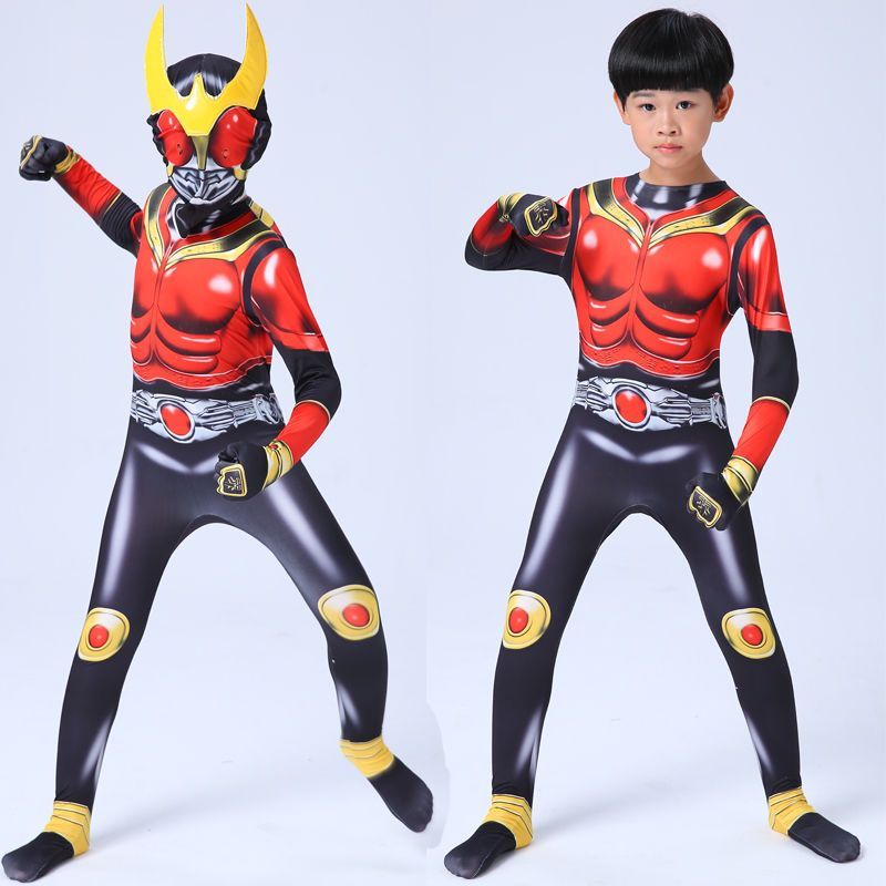 ชุดคอสเพลย์คาเมนไรเดอร์สำหรับเด็ก พร้อมเสื้อและ.ACCESSORY_IF_ANY.