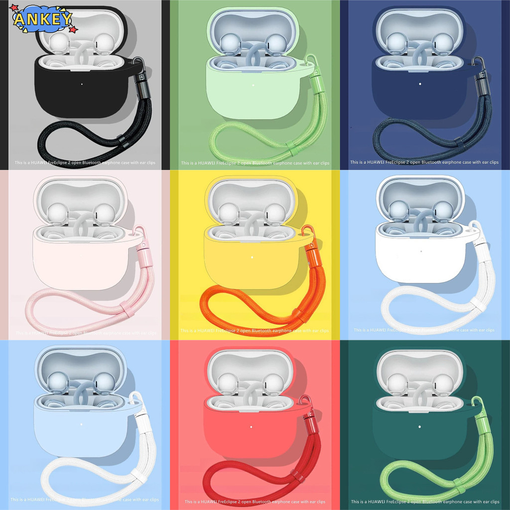 for Huawei FreeClip 2 Case Earbuds Protective TPU Covers Bluetooth Earphone Shell Portable