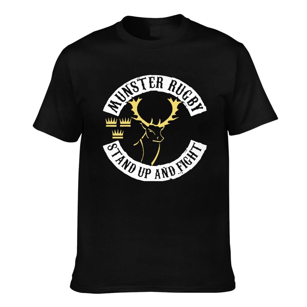 แฟชั่นMunster Rugby Stand Up And Fight Fashion Mens Tshirts Cool Style Wear