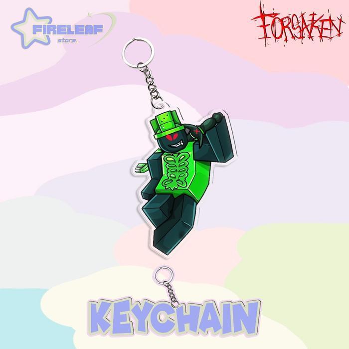 มาใหม่ GUNDAN KUNCI AKRILIK FORSAKEN ROBLOX / GANCI KEYCHAIN 1X1X1 GUEST666 JOHN DOE KEREN | Best se