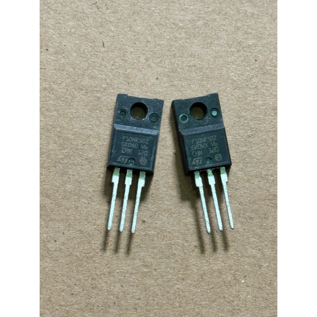 ร้านไทย ส่งเร็ว F10NK50Z [F10NK50Z | 10N50 Field-effect Transistor | N-CH,0.55ohm | TO-220F] - MOSFE